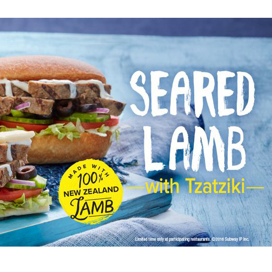 Showcasing Subway Tzatziki sauce, developed by Justin Maher